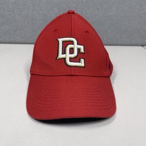 Washington Nationals Hat Red Nike x Genuine Merchandise DC Logo MLB Strap